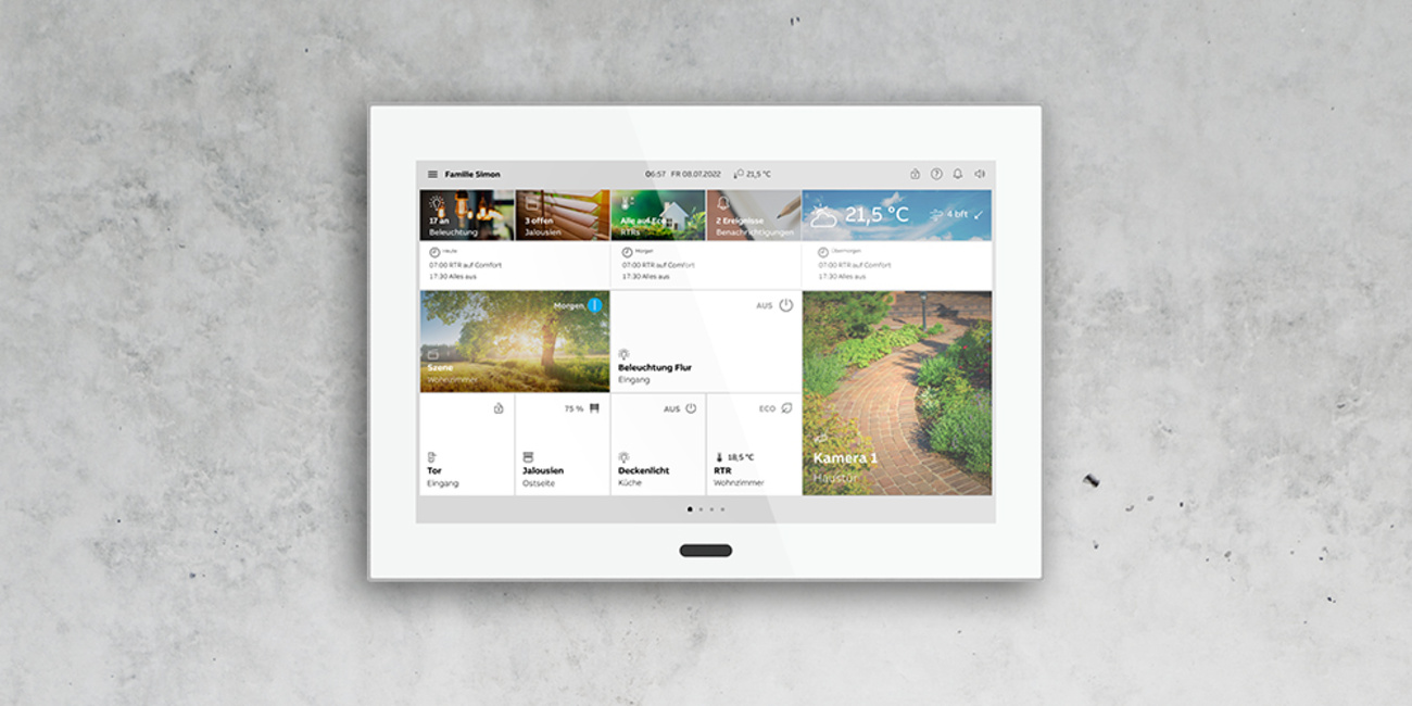 Busch-SmartTouch 10“ bei Elektrotechnik Zupfer in Weißenburg
